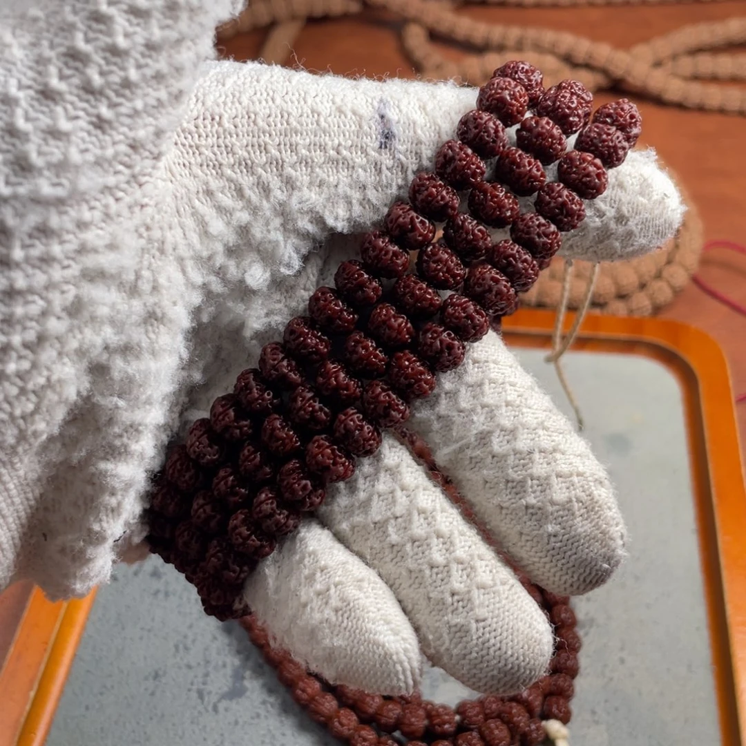 林***山金刚菩提吊坠毕业平细108尺寸9