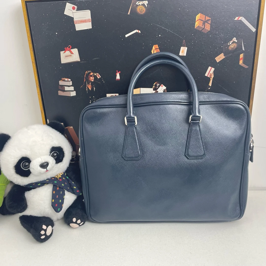 95新 Prada/普拉达 Prada/普拉达公文包尺寸：36x31x6编码12189551