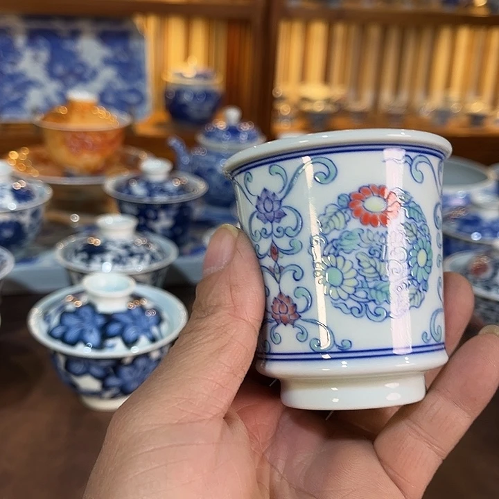 錡镇堂手工手绘杯