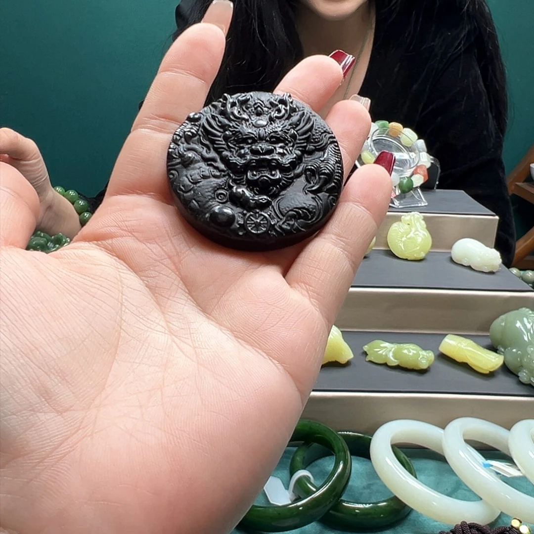 和田玉吊坠(不含链)未镶嵌