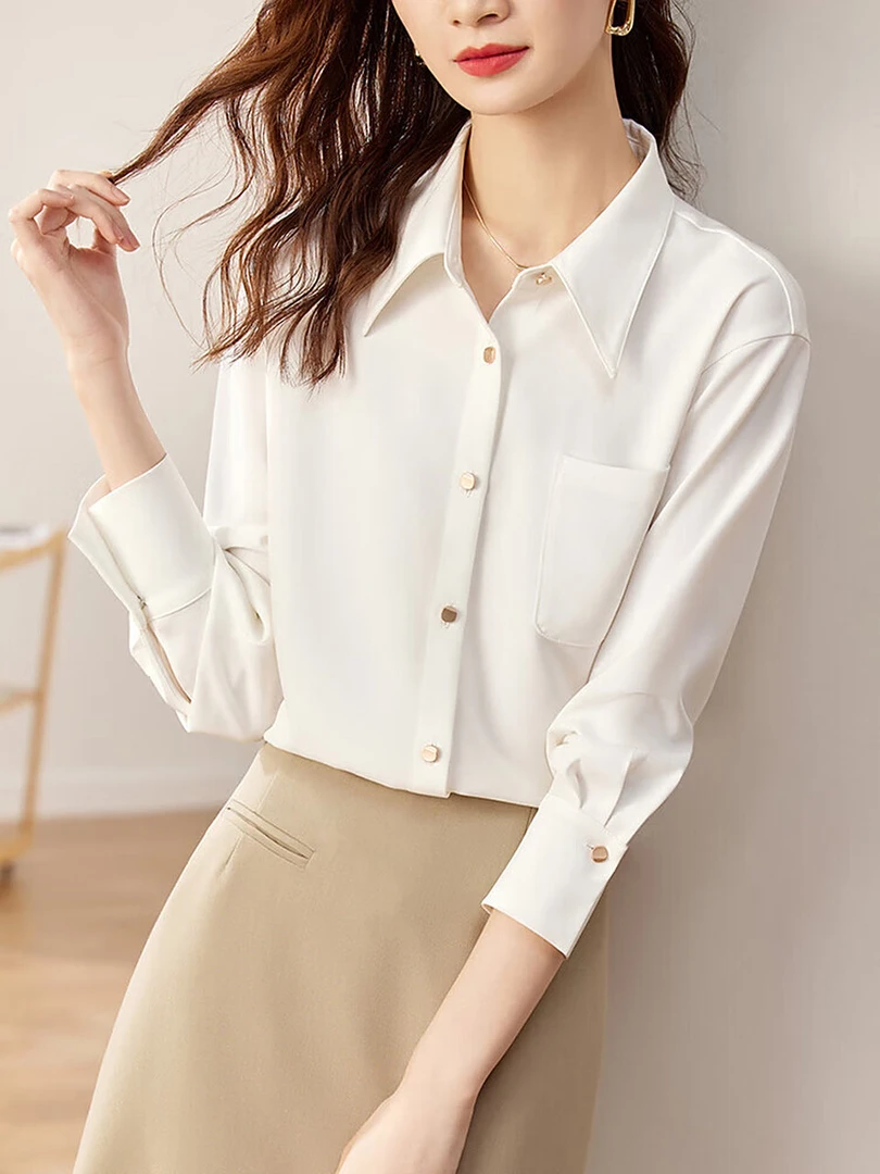 【熙歌】A011-A020时尚休闲百搭清新舒适衬衫