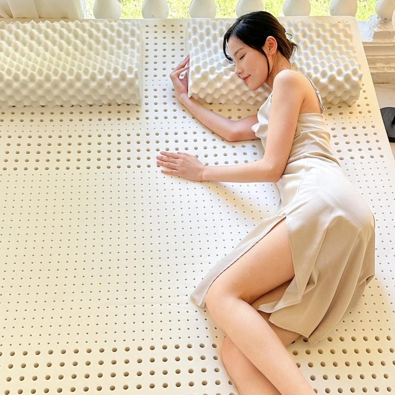 零压力-泰国进口乳胶原液床垫 抗菌防螨经久耐用家用学生宿舍含套