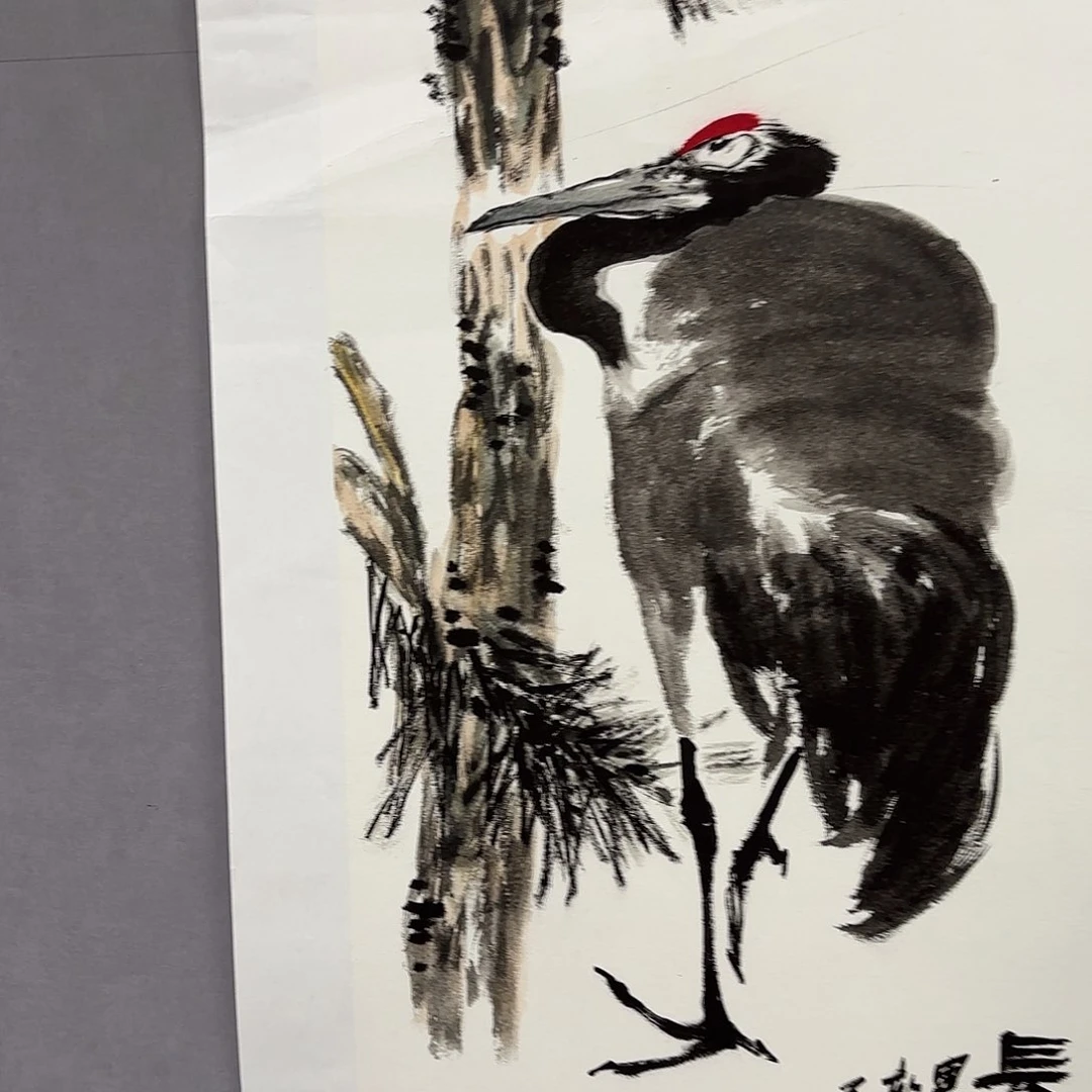 国画艺术家真人手绘