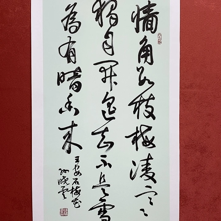 墙角数枝梅自寒大漏