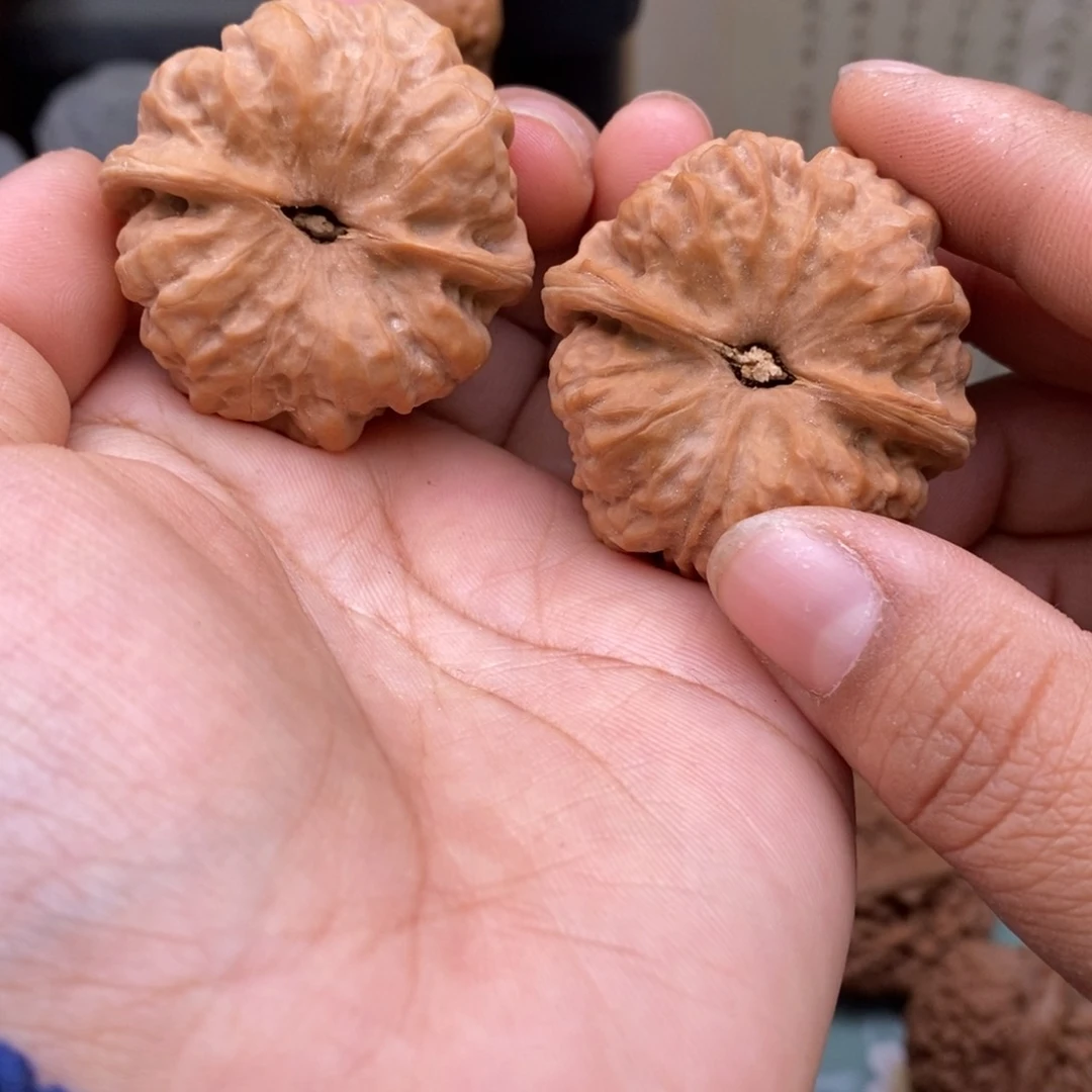 文玩核桃把件38蛤蟆头335