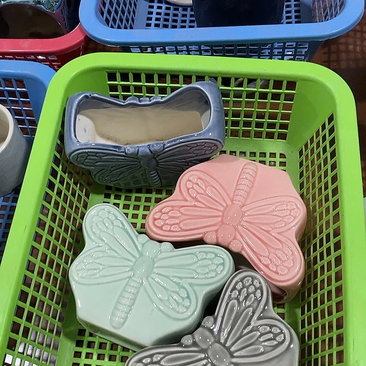 公道杯陶盆有孔 瑕疵介意勿拍