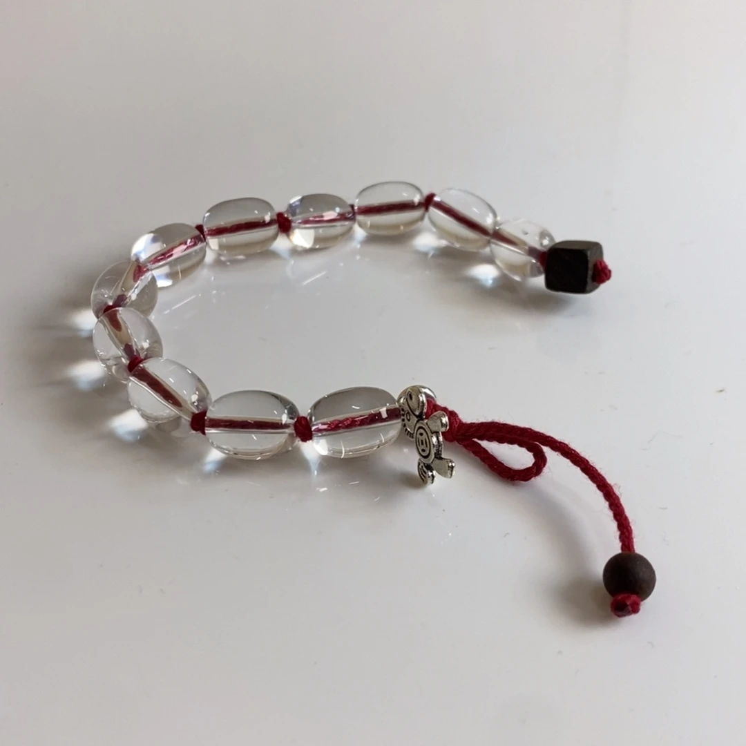 水晶手串未镶嵌手串白水新年款