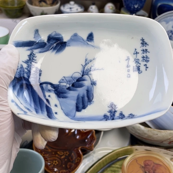 琉璃手工艺品他家瓷器真美…