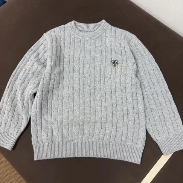 童线衣男女童复古毛衣针织衫