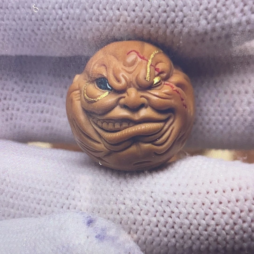 猴头核桃吊坠霹****车拽爷镶嵌定制17+