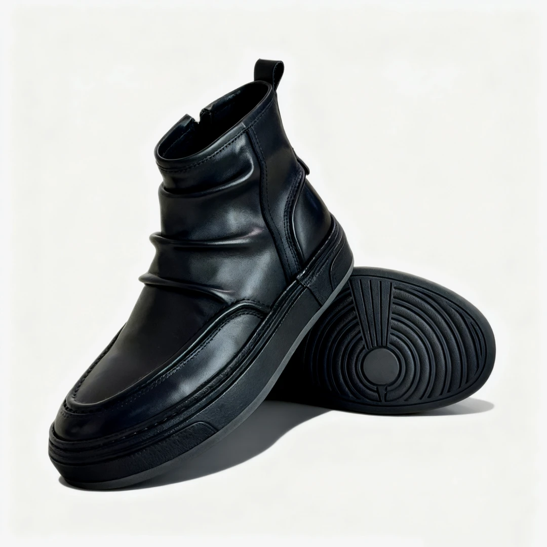 Haliweike/哈力维可2025新款头层牛皮百搭皮鞋男款爆款2025新款