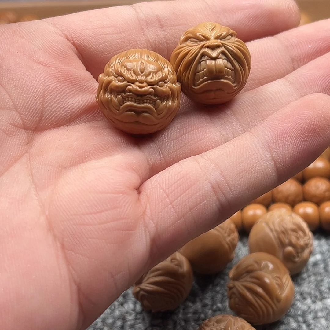 猴头核桃吊坠恶僧单颗2个