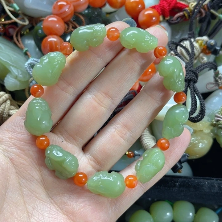 手链未镶嵌和田玉