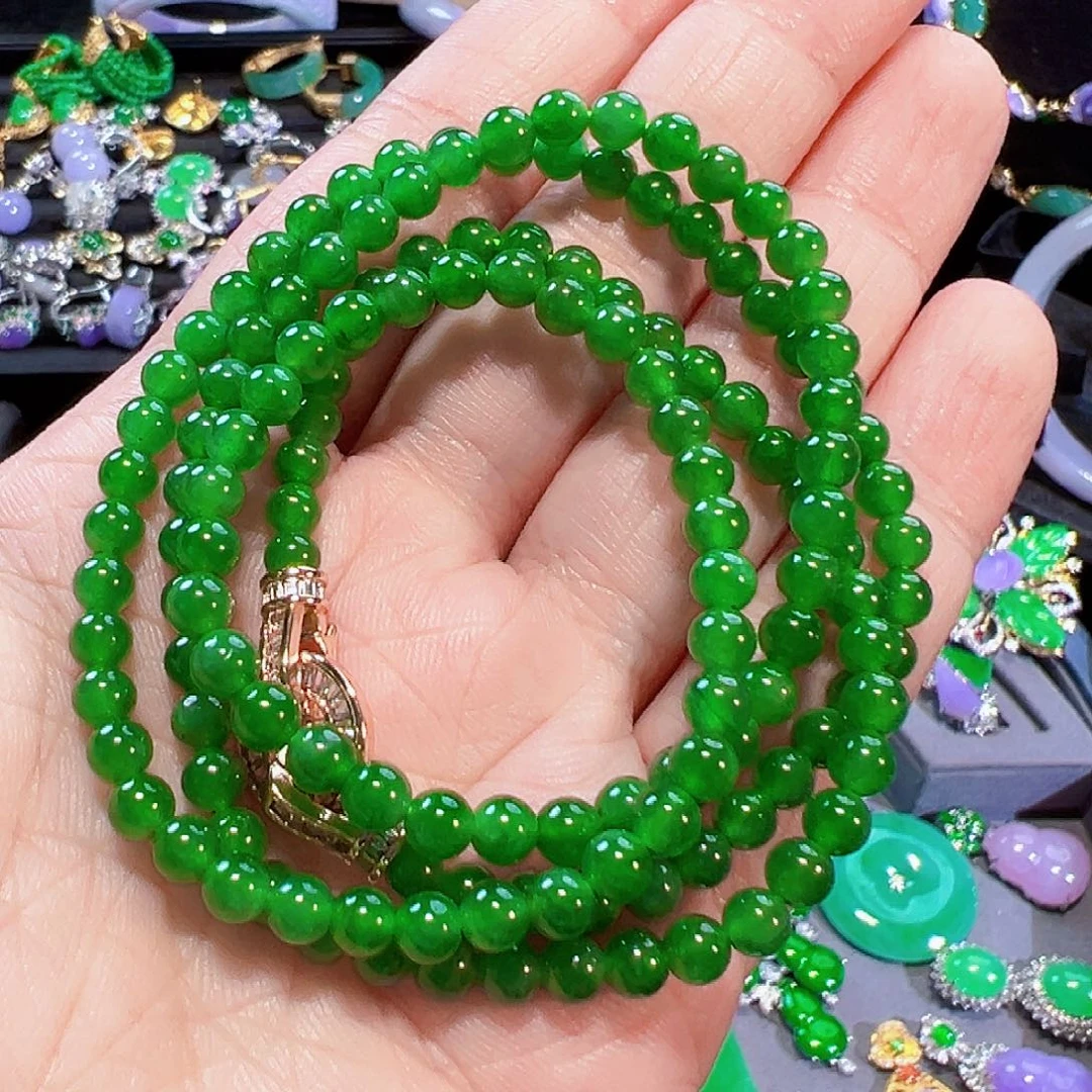 翡翠未镶嵌颈饰签收后24小时鉴赏期