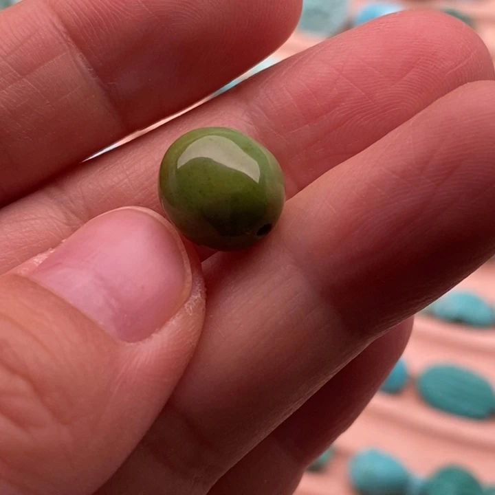 绿松石未镶嵌挂件