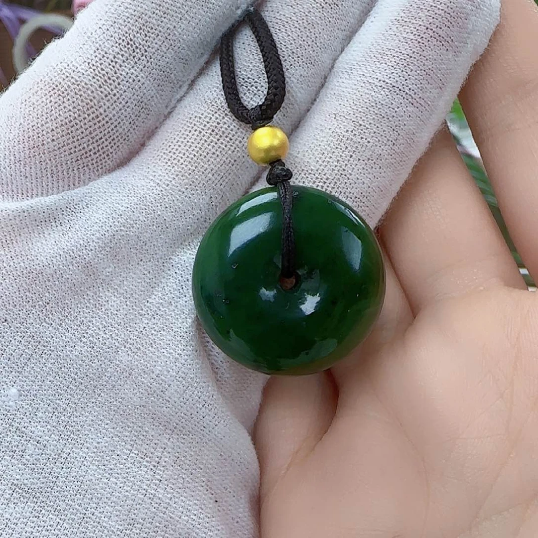 和田玉（碧玉）挂坠未镶嵌