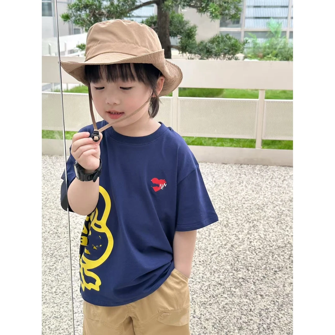 *7222【爱心乌龟】时尚休闲夏季儿童短袖