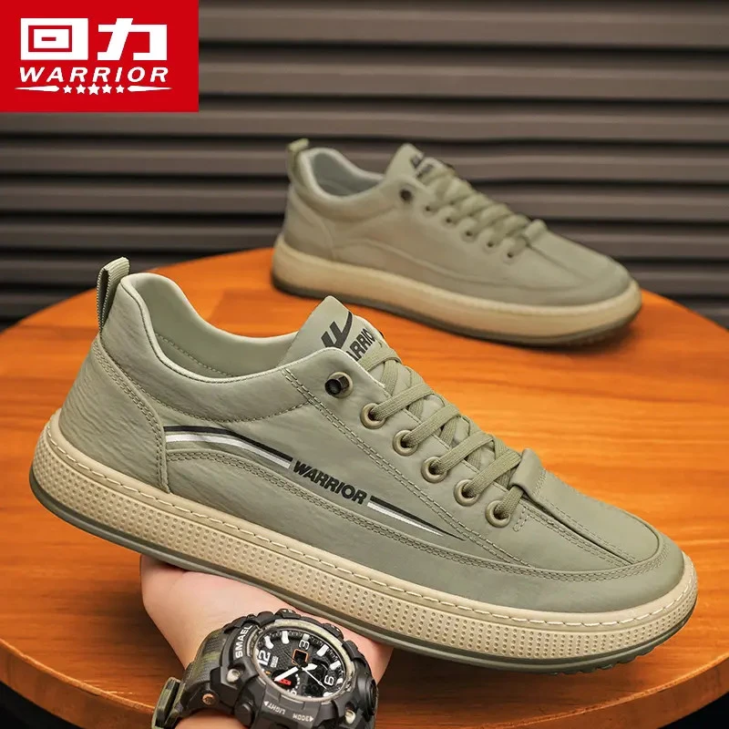 回力帆布男鞋秋季一脚蹬懒人免系鞋带休闲板鞋防臭工作老北京布鞋