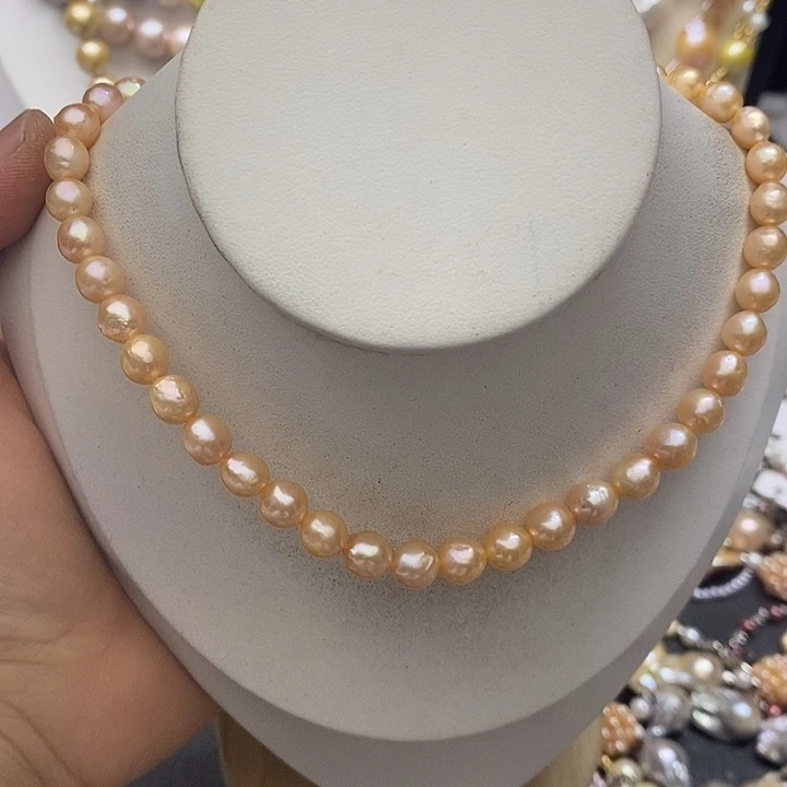 未镶嵌淡水珍珠吊坠(赠链)