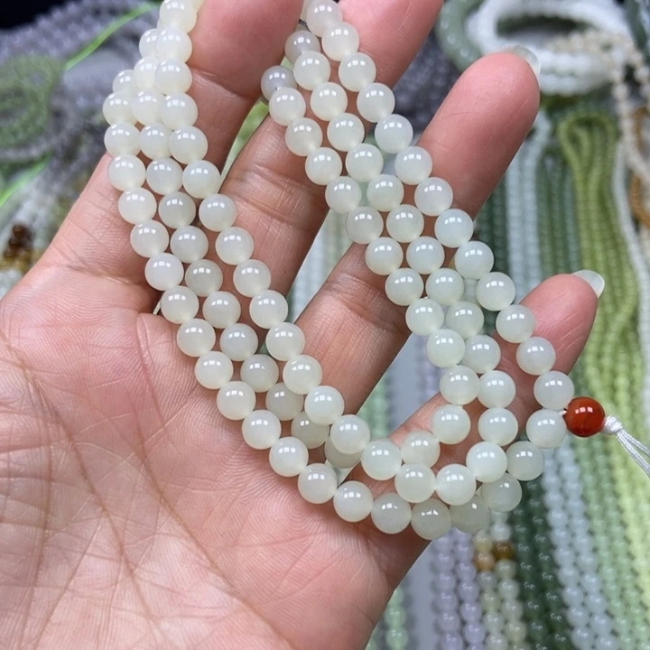 和田玉未镶嵌颈饰6