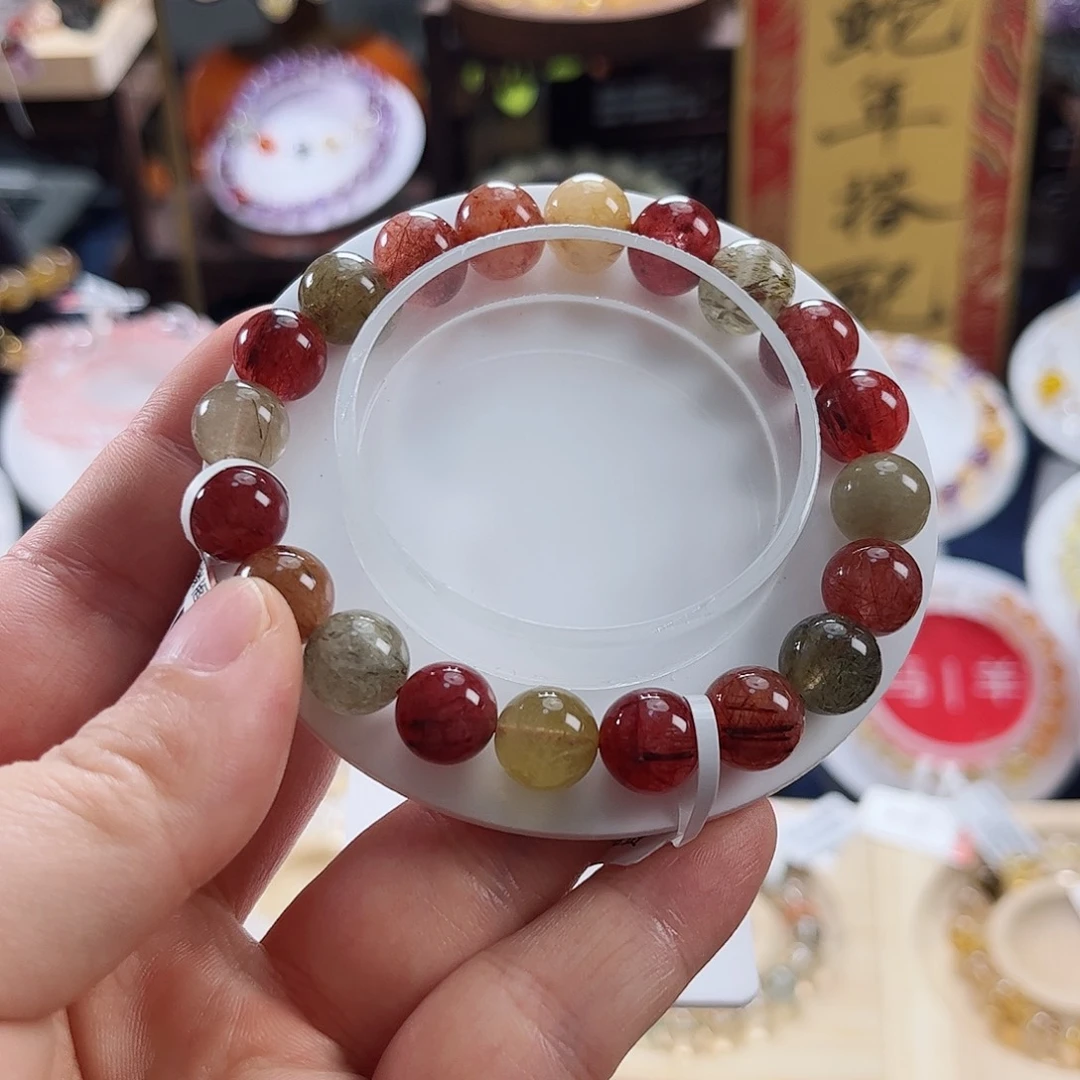 水晶手链未镶嵌一**?