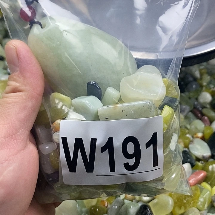 未镶嵌蛇纹石玉鱼缸石