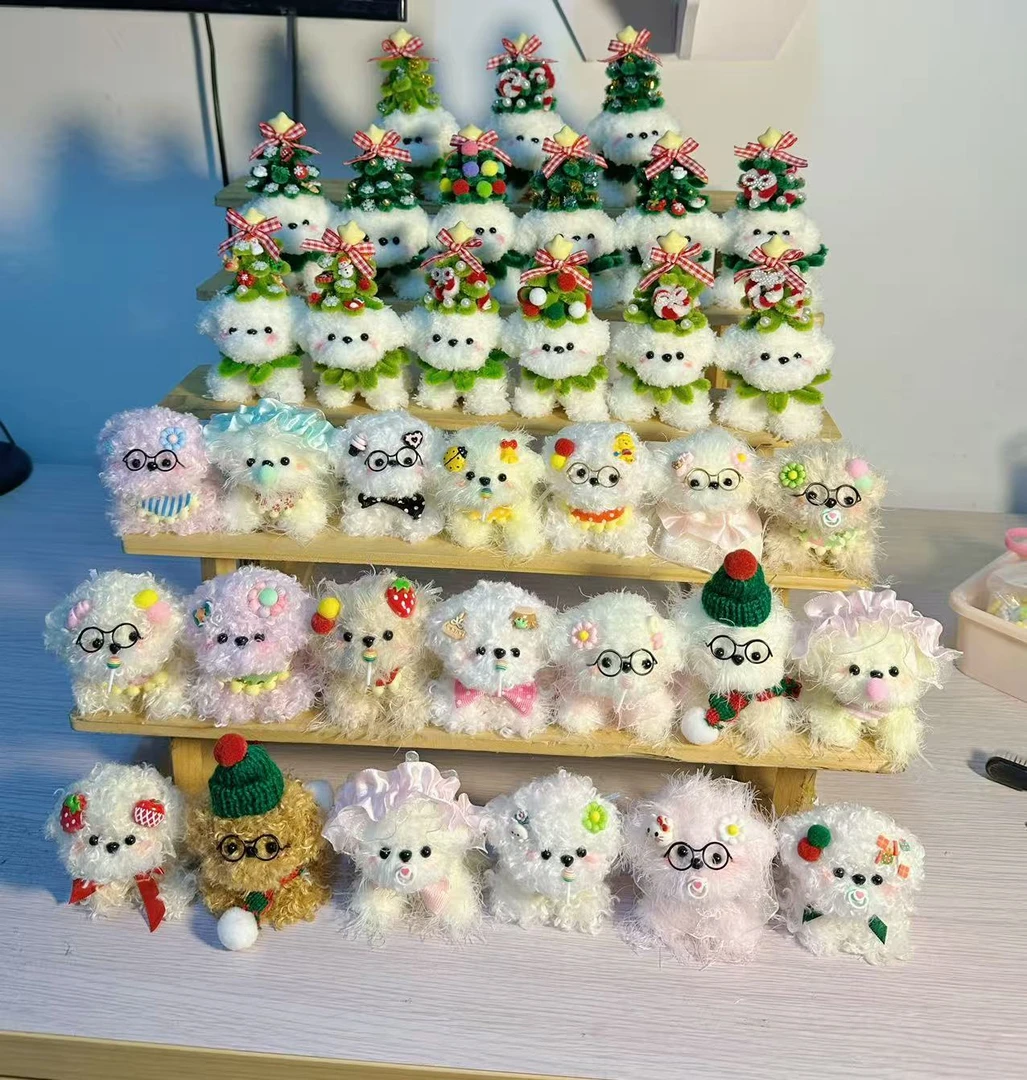 [打工仔自选]先选后拍直播间选款扭扭棒小狗摆件