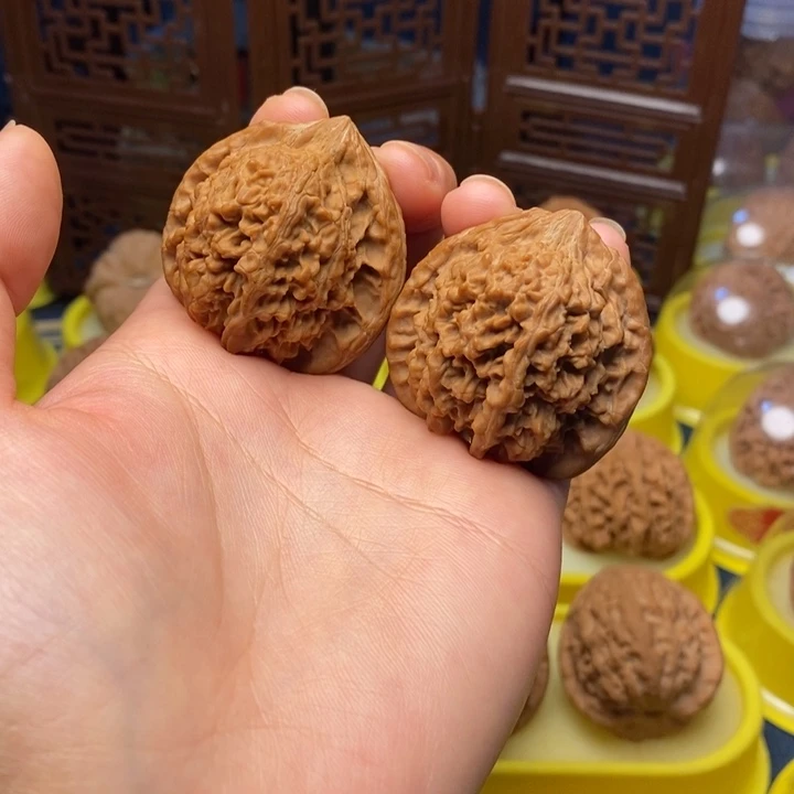 把件文玩核桃40星星
