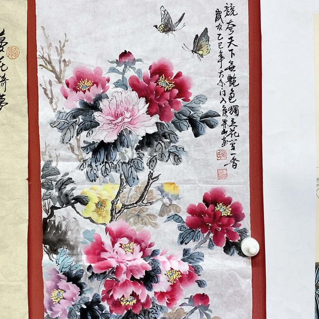 国画大风堂嫡传-侯果山老师作品路