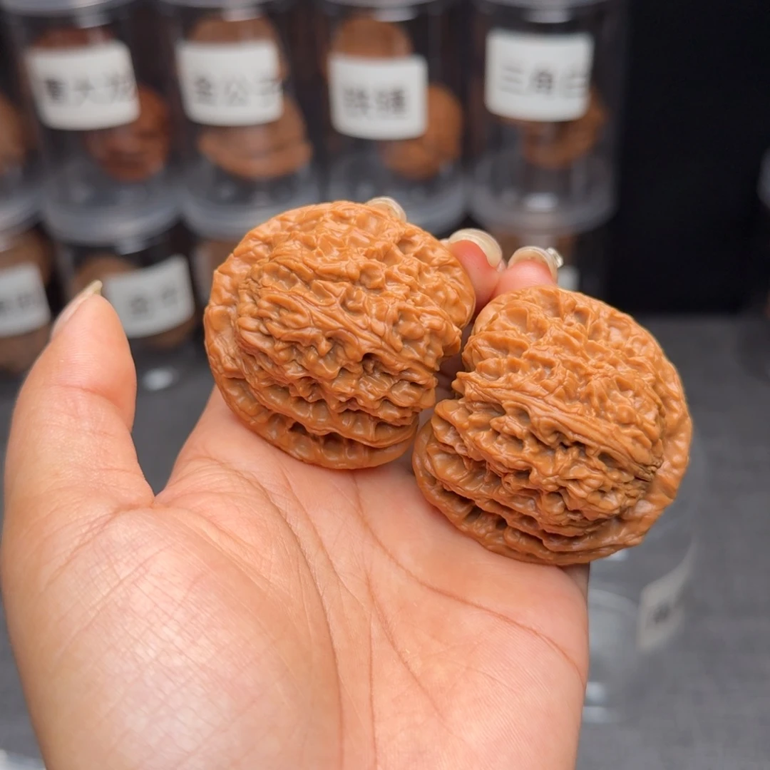 肉***枣文玩核桃把件全品南疆