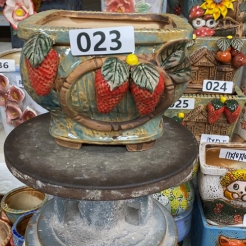 【闪购商品】红陶粗陶材质多肉花盆