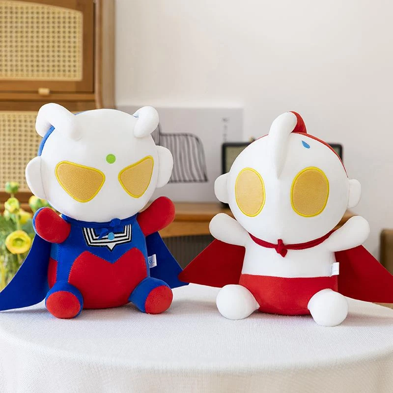 赛罗奥特曼毛绒玩具公仔披风初代玩偶睡觉抱枕布娃娃儿童生日礼物