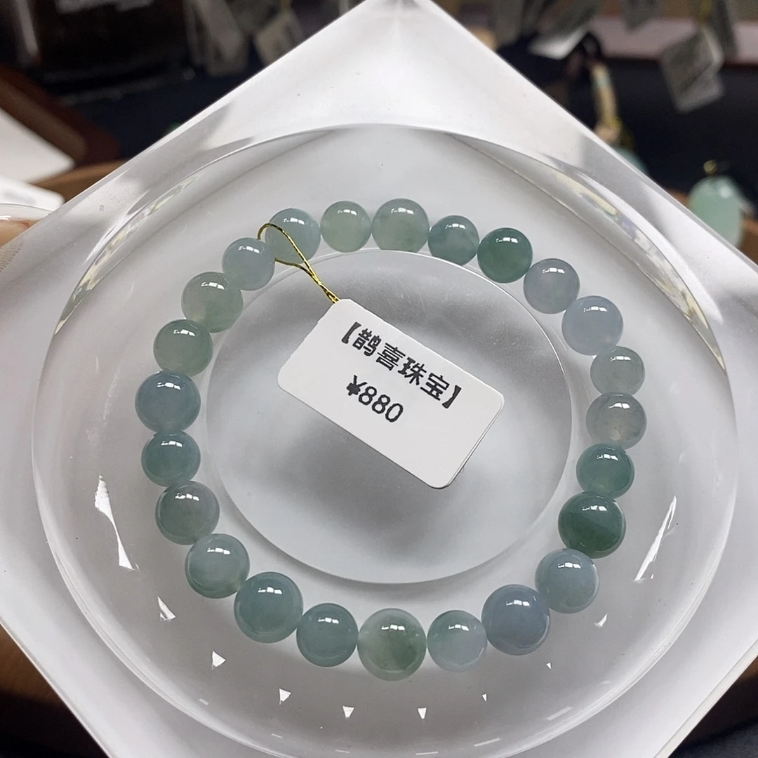 翡翠未镶嵌颈饰手串
