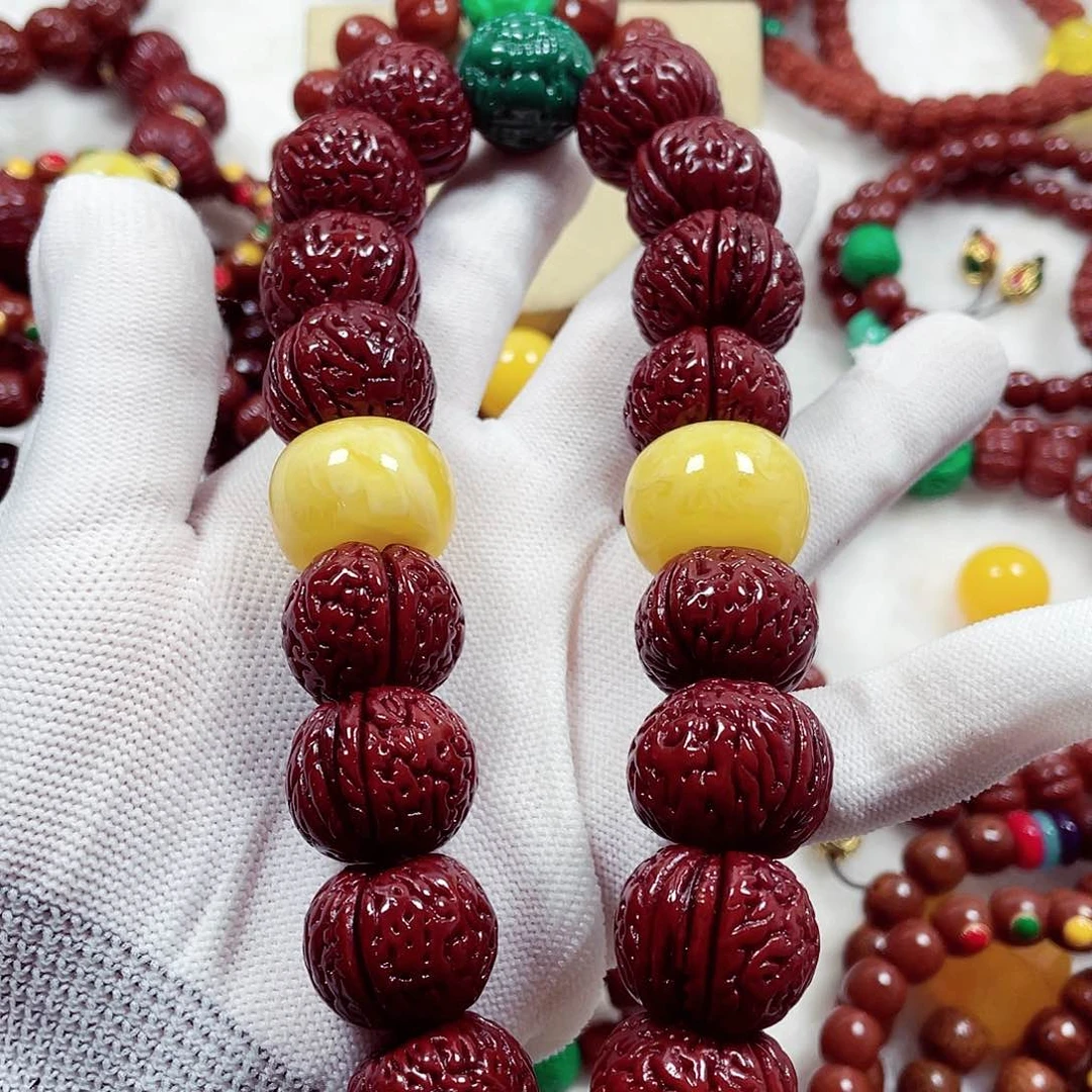 猴头核桃吊坠猴头