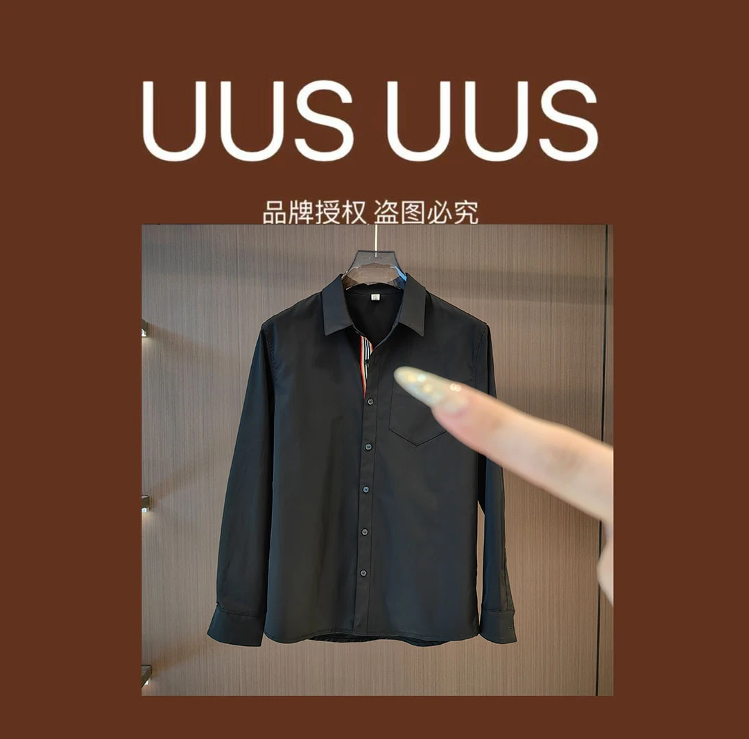 M0-YH-030款时尚百搭长袖衬衫9.091
