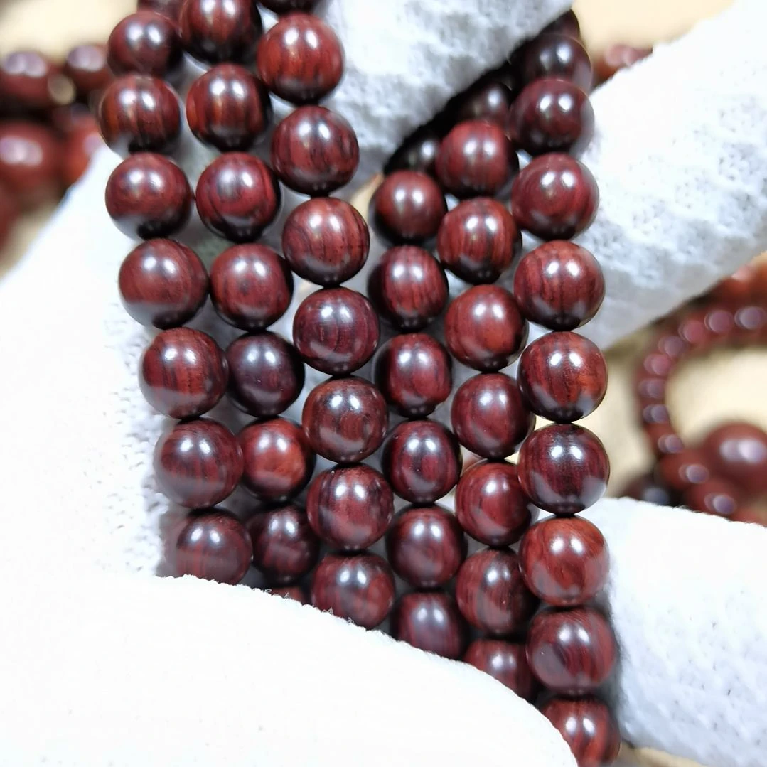 黄花梨/降香黄檀手串/手链凯*奇海黄老料0.8多圈