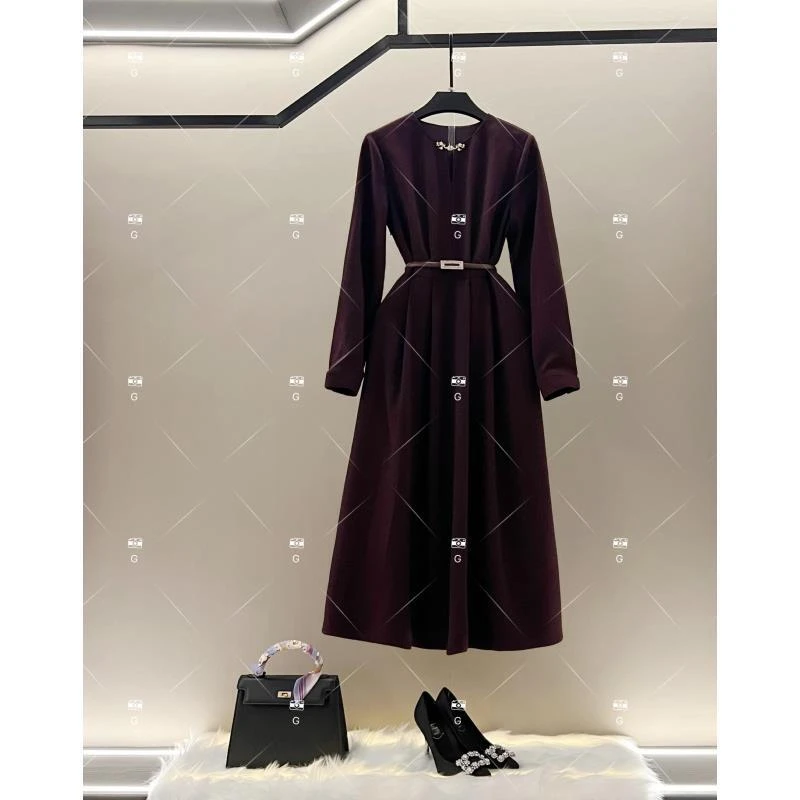 春夏丨设计师轻奢法式印花女士连衣裙 GS-57328