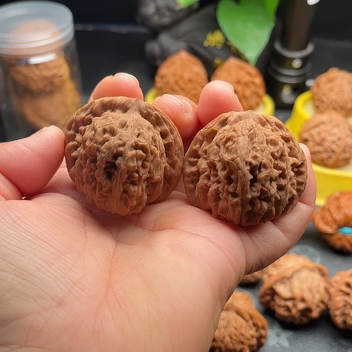 文玩核桃把件全品山西汗高楼边44