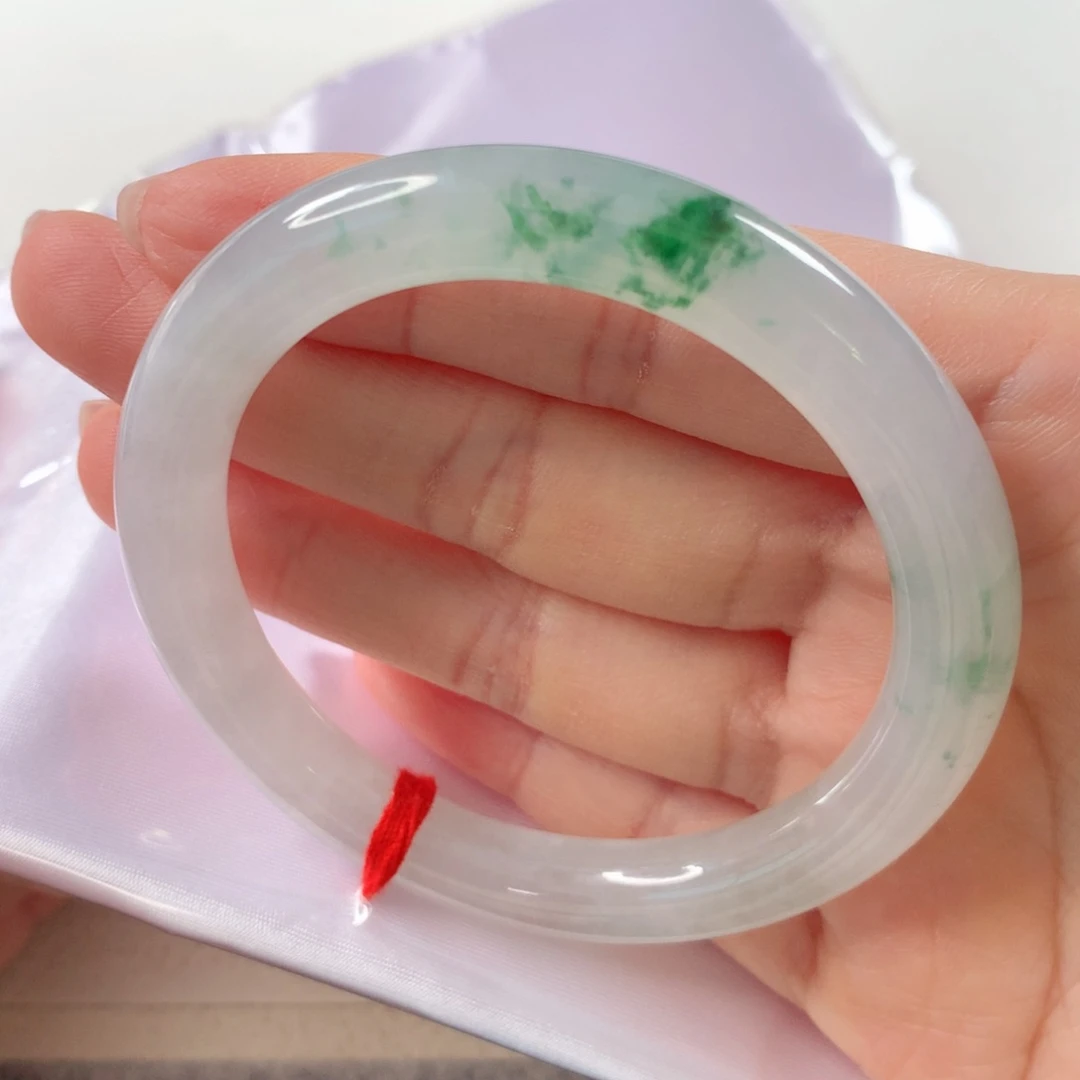 未镶嵌手镯翡翠G****e 圆条①⑧③