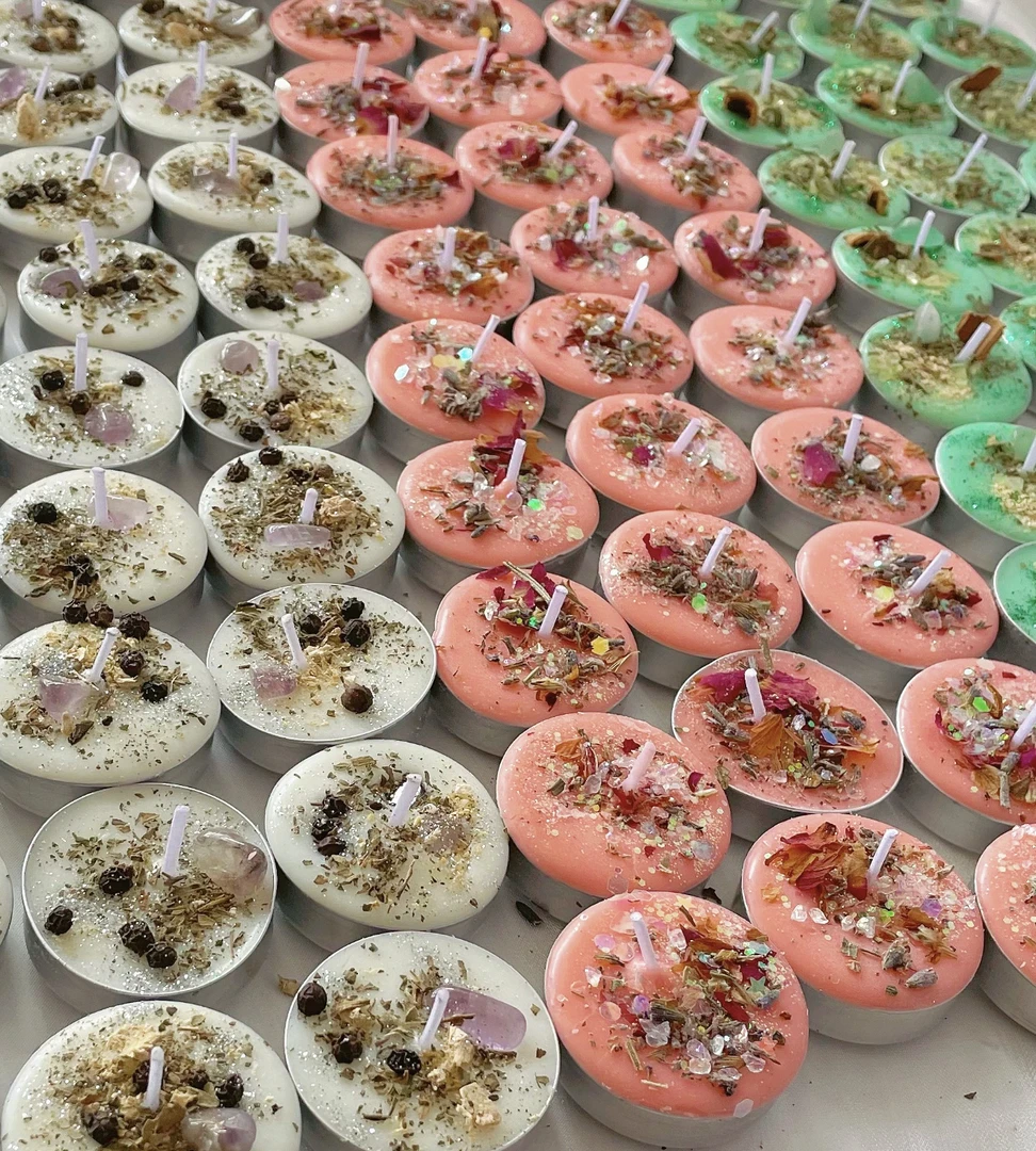 许愿满月蜡烛玄嚞®拍一发十净化空气疗愈身心某种物质生日礼物