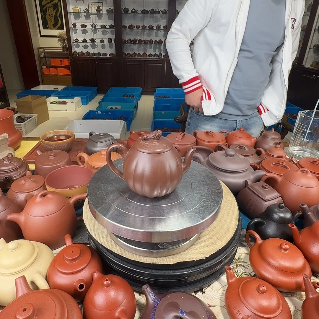 茶壶紫砂佛手紫泥