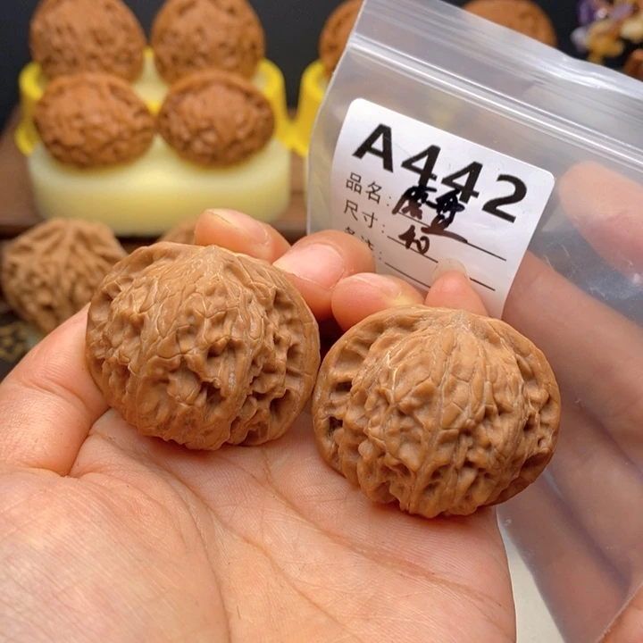 文玩核桃吊坠小*442全品磨盘40