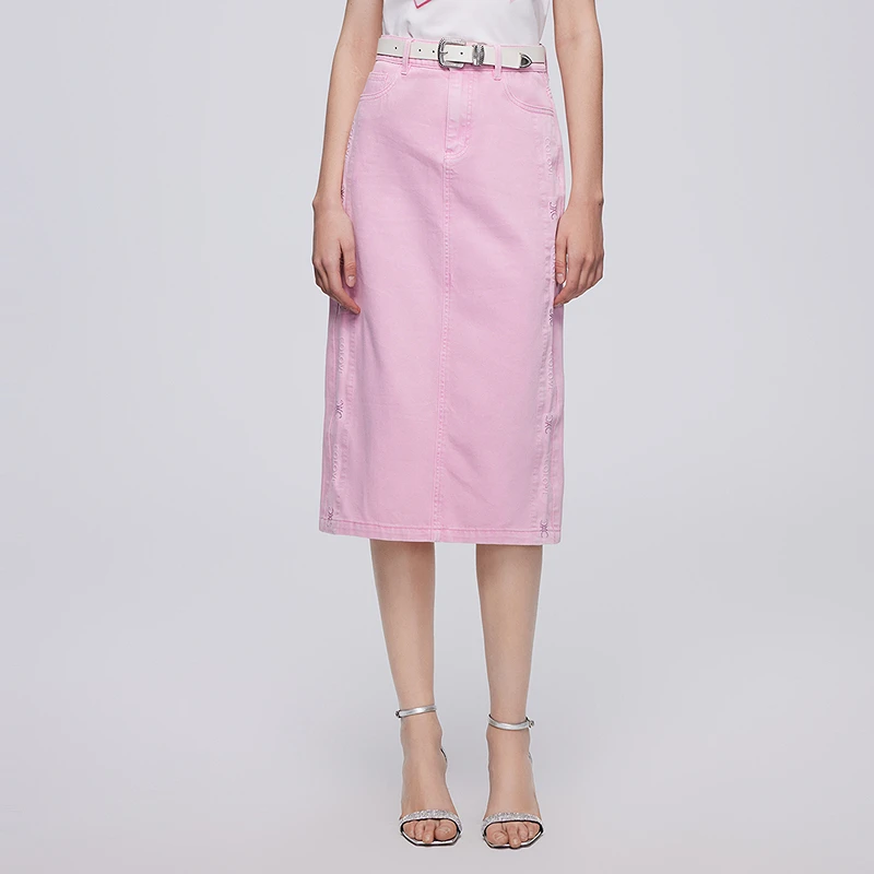 COLOVE半身裙242S338