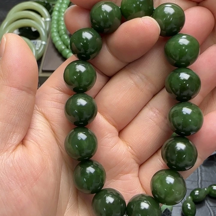 和田玉手链未镶嵌