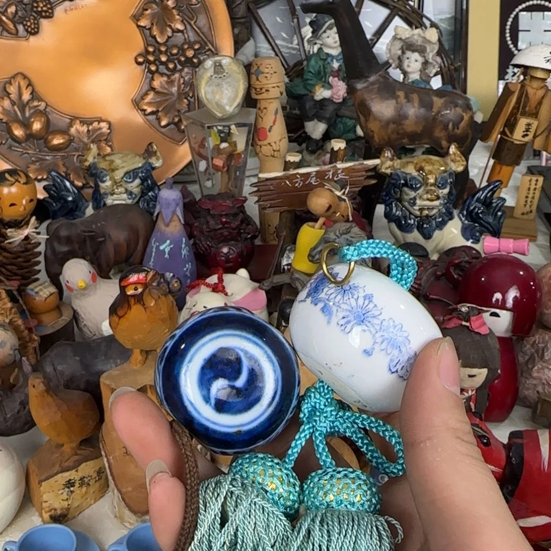 高***，瓷片茶室摆件茶室摆件