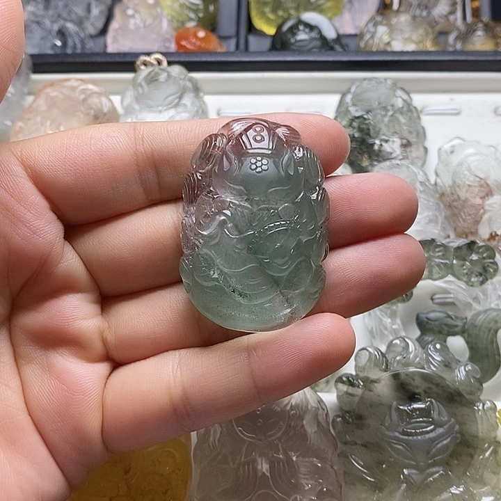 颈饰未镶嵌水晶水晶吊坠