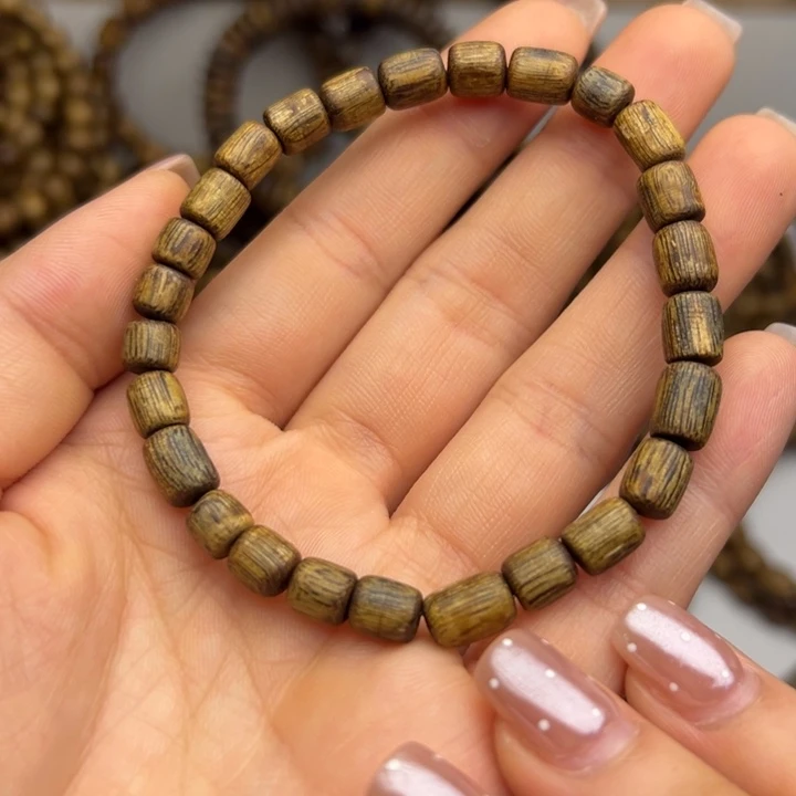 沉香碎屑沉香种植奇楠桶珠卡06，4克