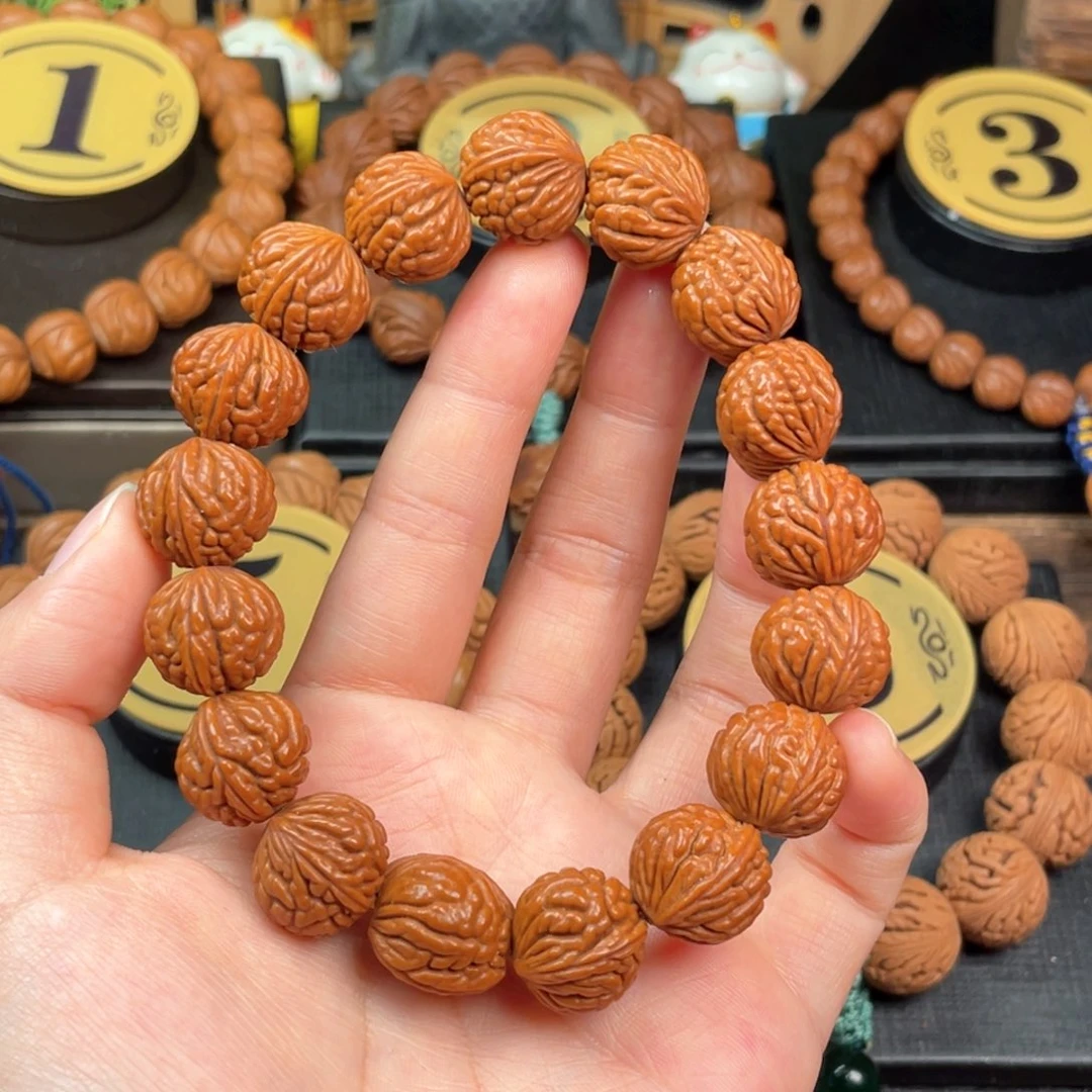 吊坠桃核荔枝纹17