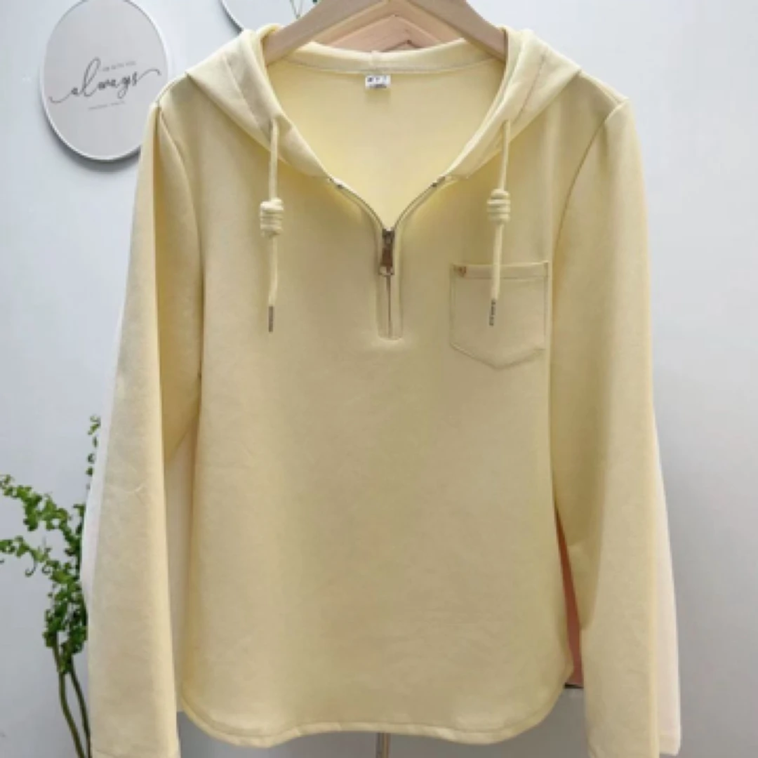 连帽半拉链上衣031款