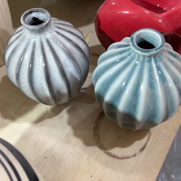 陶瓷花瓶摆件外贸出口微瑕捡漏